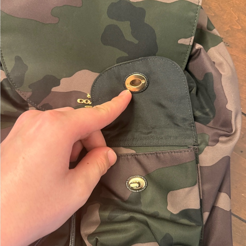 Coach Camo Backpack - Picture 2 of 10